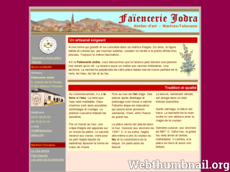 faiencerie-jodra.com website preview