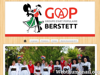 gapberstett.fr website preview