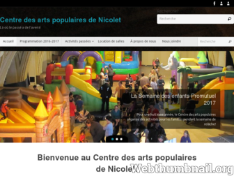 artspopulaires.org website preview