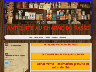 antiquiteaucharmedupasse.e-monsite.com website preview