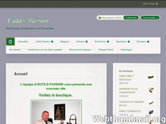 outils-passion.com website preview