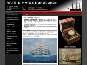 artsetmarine.com website preview