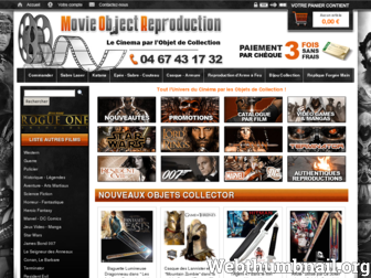 movie-object-reproduction.com website preview