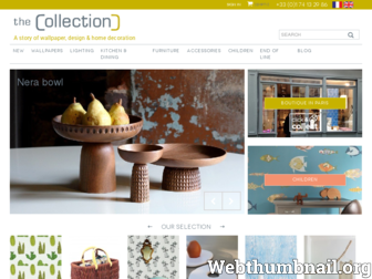 thecollection.fr website preview