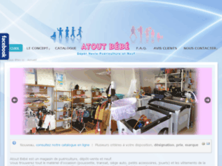 atoutbebe.fr website preview