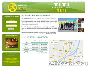 titi-metz.dvif.fr website preview