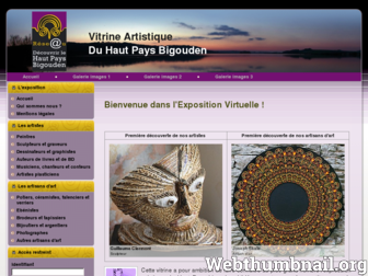 vitrine.othpb.com website preview