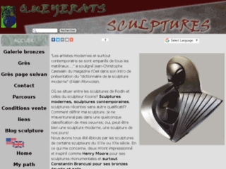 arts-sculptures.com website preview