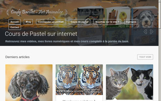 artiste-animalier.com website preview