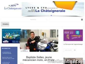 la-chataigneraie.org website preview