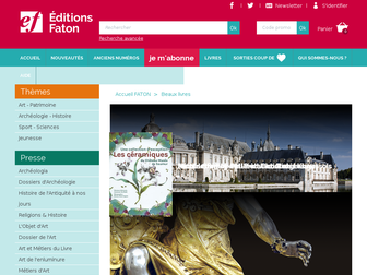 faton-beaux-livres.com website preview