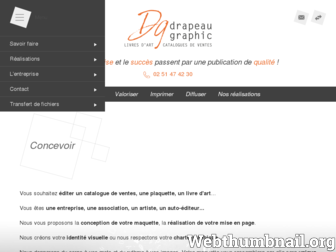 drapeaugraphic.fr website preview