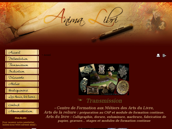 anima-libri.fr website preview