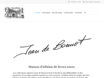 jeandebonnot.fr website preview