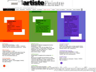 1artistepeintre.fr website preview