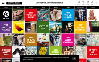 artactif.com website preview