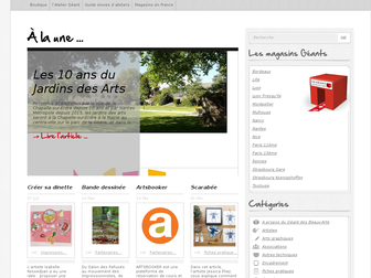 lateliergeant.geant-beaux-arts.fr website preview