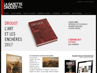 gazette-drouot.com website preview