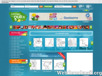 coloriage.gulli.fr website preview