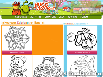 coloriage.tv website preview