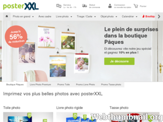 posterxxl.fr website preview