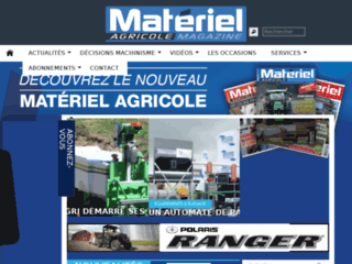 materielagricole.info website preview