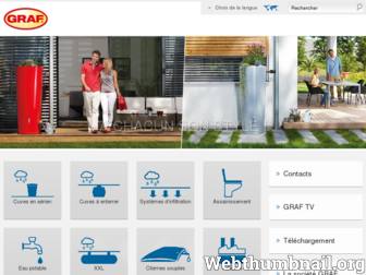 graf.fr website preview