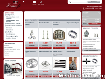 taran.fr website preview