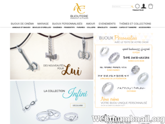 anneaux-elfiques.com website preview