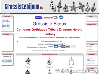 grossistebijoux.biz website preview