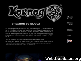 kornog.fr website preview