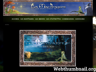 la-mandragore.com website preview