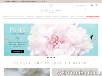 edendiam.fr website preview
