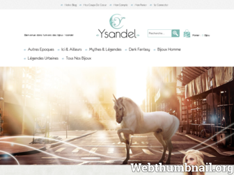 ysandel.fr website preview