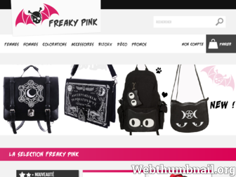 freakypink.com website preview