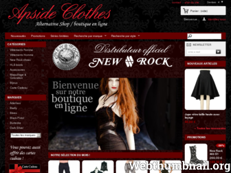 apside-clothes.com website preview