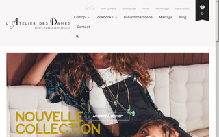 latelierdesdames.fr website preview