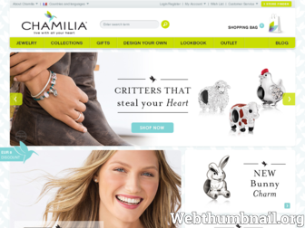 fr.chamilia.com website preview