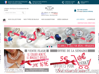 les-perles.com website preview