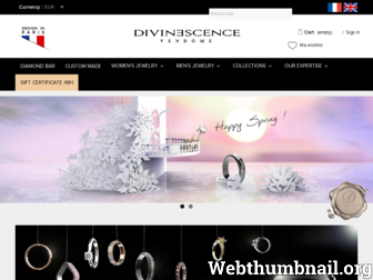 divinescence.com website preview