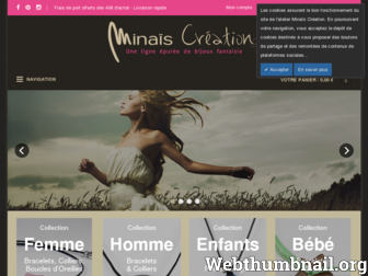 minais-creation.com website preview