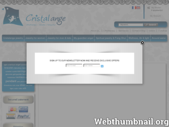cristalange.com website preview