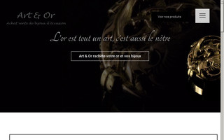 art-et-or.fr website preview