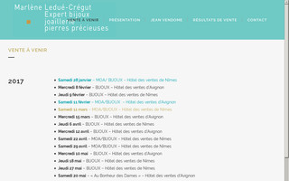 marlene-cregut.com website preview