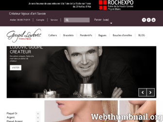 goupilbijouxdart.fr website preview