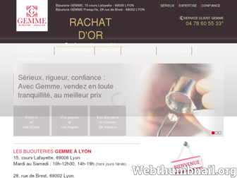 lyon-rachat-or.com website preview