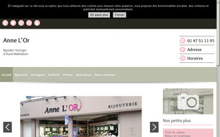 bijouterie-annelor.fr website preview