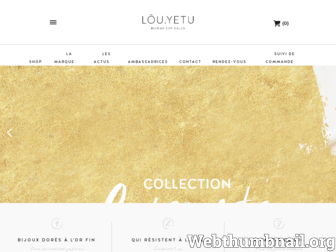 louyetu.fr website preview