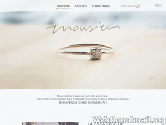 monsieur-paris.com website preview