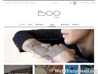 boobijoux.fr website preview